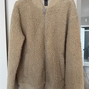 H&M Beige Teddy Jacket - Men
